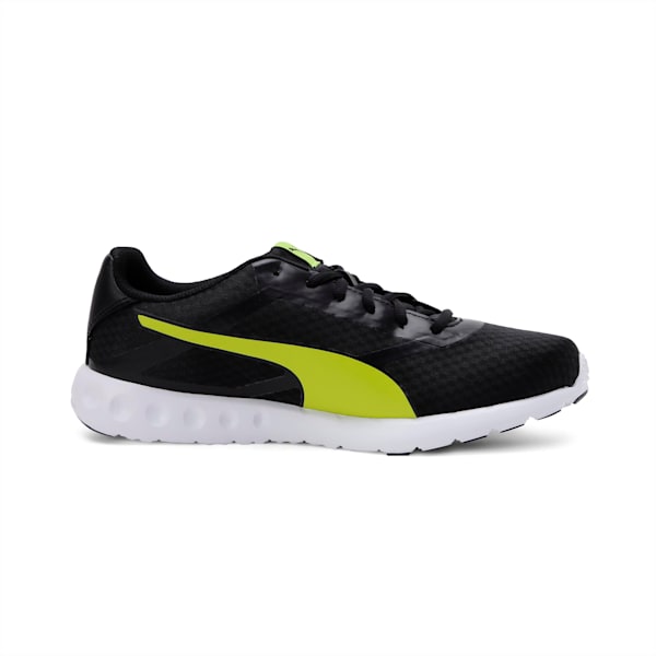Convex Pro Men's Running Shoes, Puma Black-Limepunch