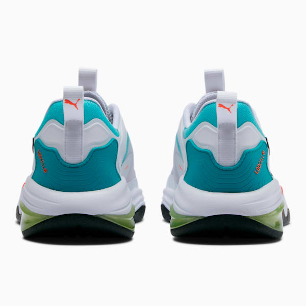 LQDCELL Tension Rase Men's Training Shoes, Puma White-Blue Turquoise, extralarge