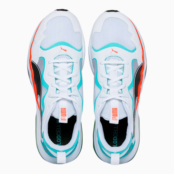 LQDCELL Tension Rase Men's Training Shoes, Puma White-Blue Turquoise, extralarge