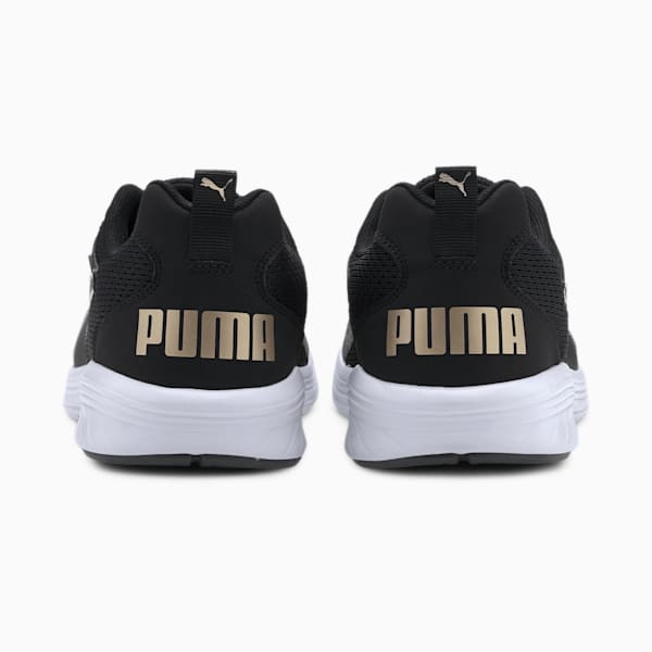 NRGY Rupture Unisex Running Shoes, Puma Black-Puma Team Gold, extralarge-AUS