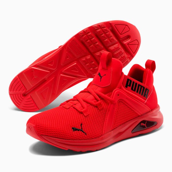 Zapatos para correr para hombre Enzo 2, High Risk Red-Puma Black, extralarge