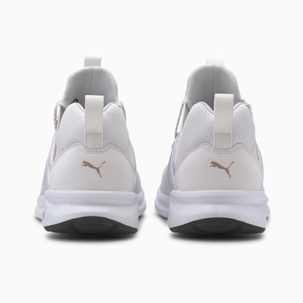Enzo 2 Metal Women's Training Shoes, Puma White-Rose Gold, extralarge