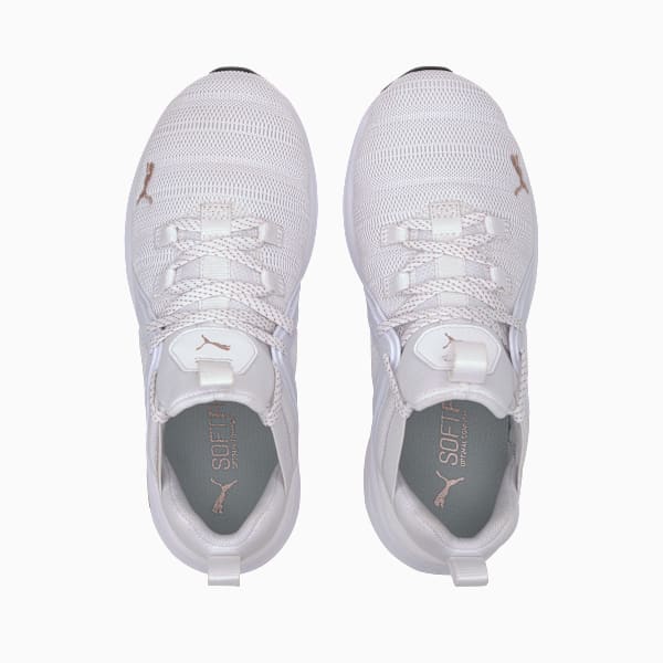 Enzo 2 Metal Women's Training Shoes, Puma White-Rose Gold, extralarge