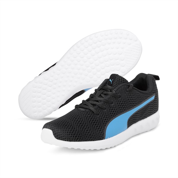 Dwane Men's Running Shoes, Puma Black-Indigo Bunting, extralarge-IND