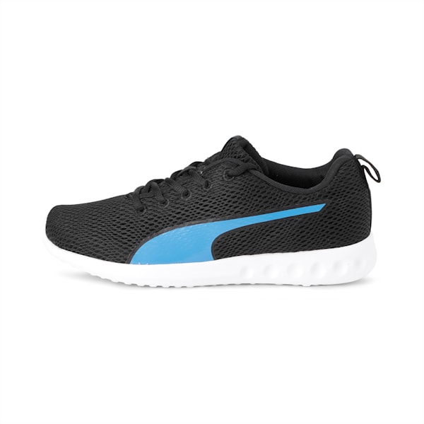 Dwane Men's Running Shoes, Puma Black-Indigo Bunting, extralarge-IND