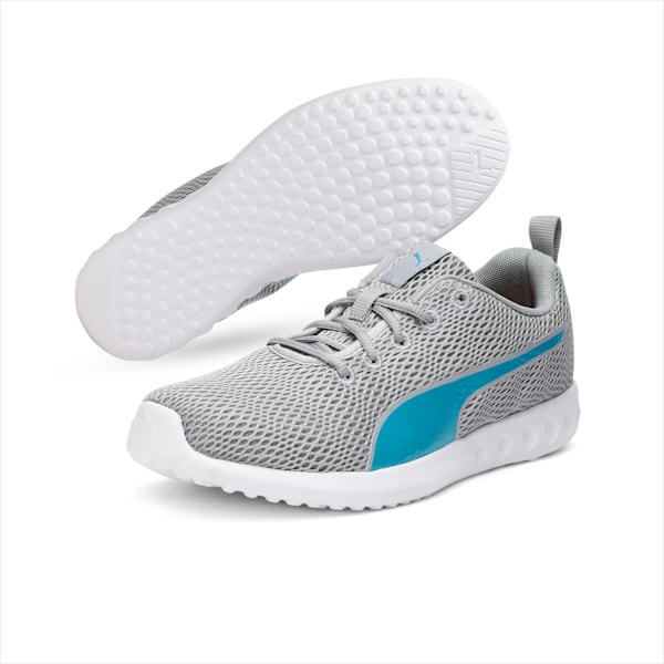 Dwane Men's Running Shoes, Quarry-Caribbean Sea, extralarge-IND