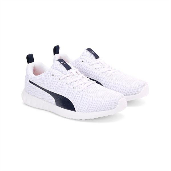 Dwane Men's Running Shoes, Puma White-Peacoat, extralarge-IND