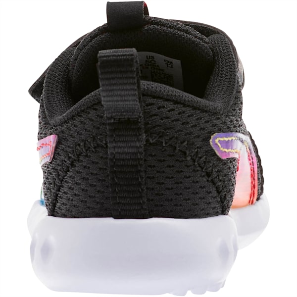 Carson 2 Iridescent Toddler Shoes, Puma Black-Puma White, extralarge