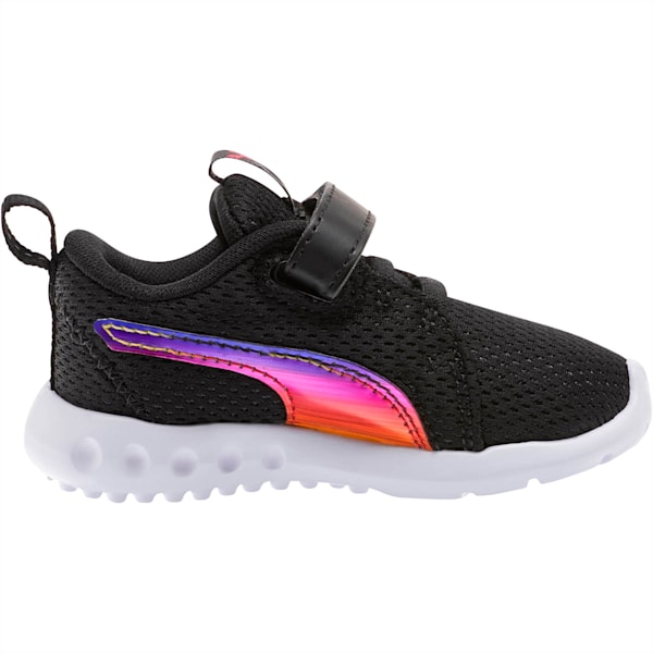 Carson 2 Iridescent Toddler Shoes, Puma Black-Puma White, extralarge