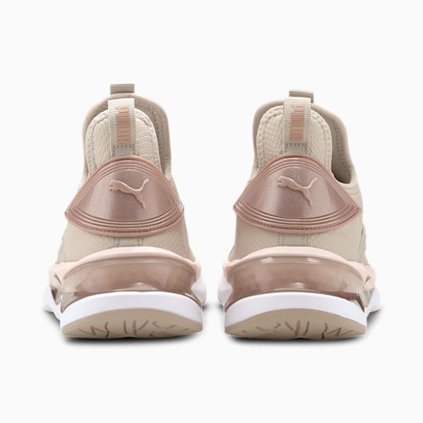 LQDCELL Shatter Mid Women's Training Shoes, Silver Cloud-Rose Gold-Rose, extralarge