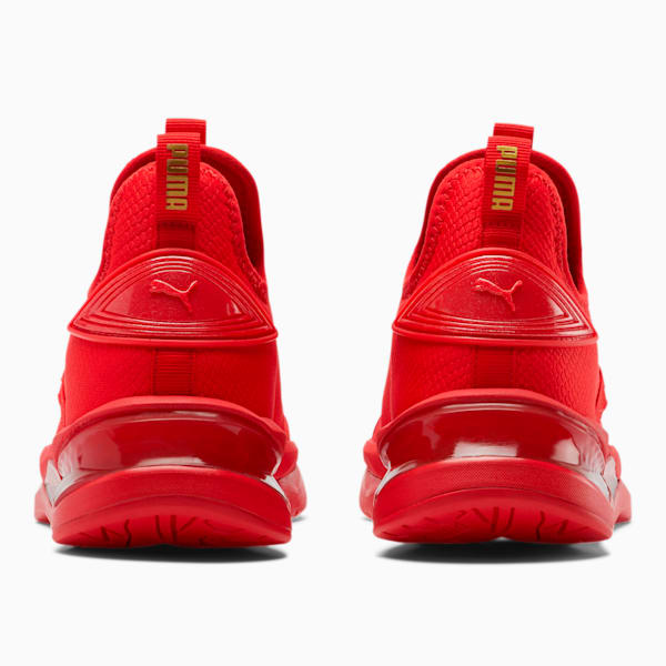 LQDCELL Shatter Mid Women's Training Shoes, High Risk Red-Puma Team Gold, extralarge