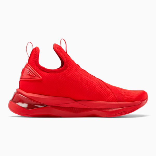 LQDCELL Shatter Mid Women's Training Shoes, High Risk Red-Puma Team Gold, extralarge