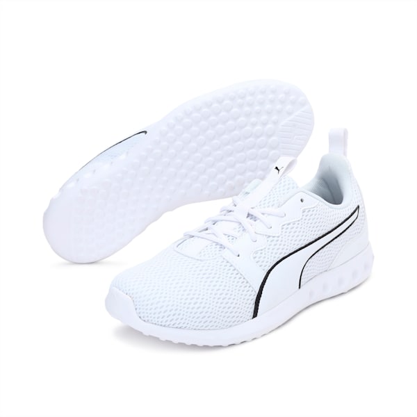 Concave Pro X Running Shoes, Puma White-Puma Black, extralarge-IND