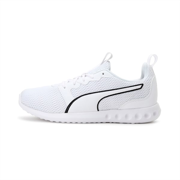 Concave Pro X IDP SoftFoam Running Shoes, Puma White-Puma Black