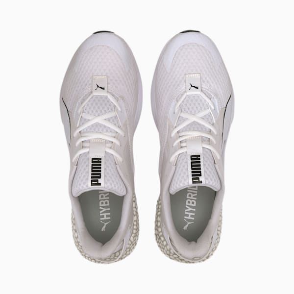 HYBRID NX Ozone Men's Running Shoes, Puma White-Puma White, extralarge