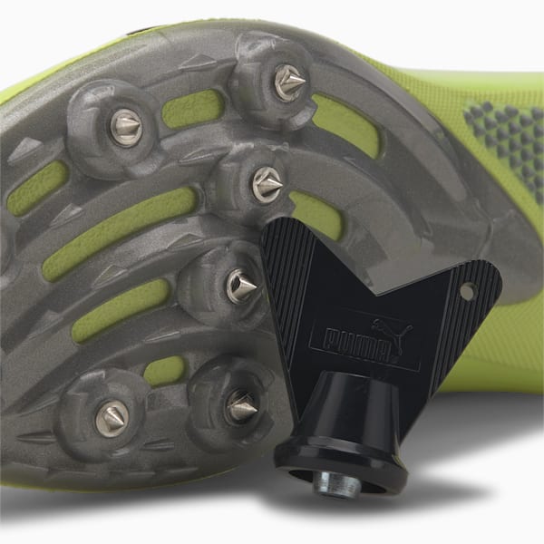 evoSPEED Sprint 10 Unisex Running Shoes, Fizzy Yellow-Puma Black, extralarge-IND