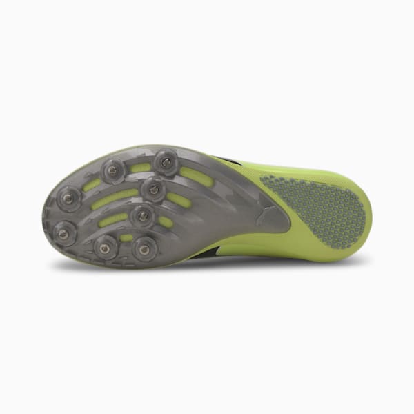 evoSPEED Sprint 10 Track Spikes, Fizzy Yellow-Puma Black, extralarge