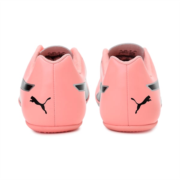 evoSPEED Sprint 10 Unisex Running Shoes, Elektro Peach-Puma Black-Puma Silver, extralarge-IND
