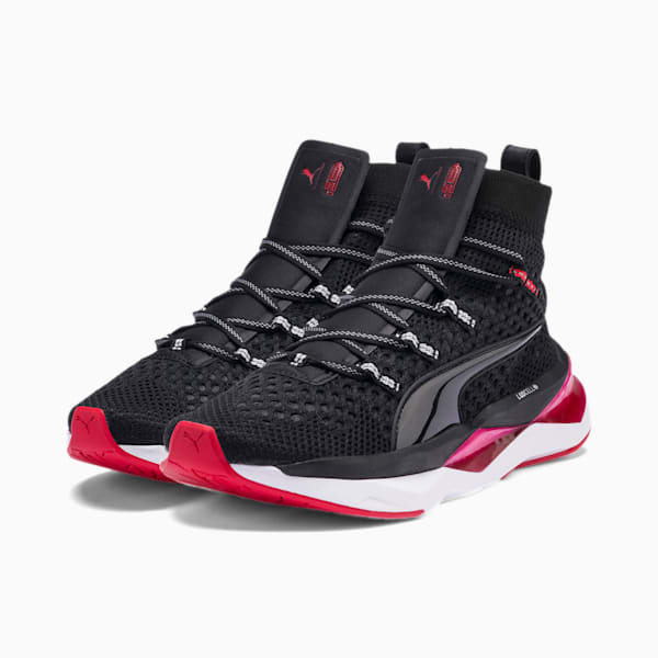 AL x PUMA LQDCELL Shatter XT Women’s Training Shoes, Puma Black-High Risk Red, extralarge