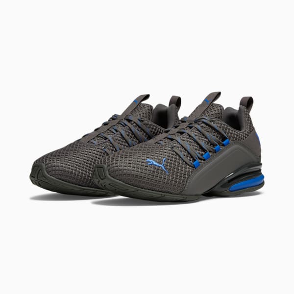 Chaussures de course à pied Axelion Spark, homme, CASTLEROCK-Palace Blue, extralarge