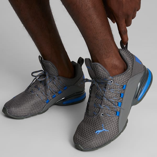 Chaussures de course à pied Axelion Spark, homme, CASTLEROCK-Palace Blue, extralarge