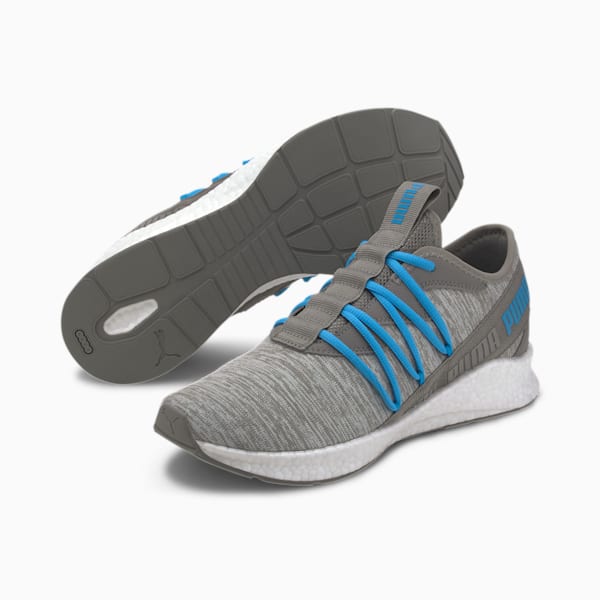 Star MultiKNIT NRGY Unisex Running Shoes, Ultra Gray-Nrgy Blue, extralarge-IND