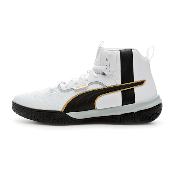 Legacy '68 Basketball Shoes, Puma Black-Puma White, extralarge