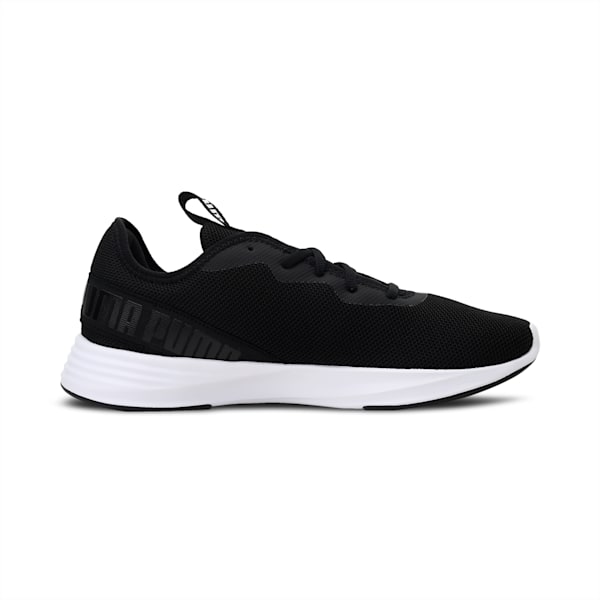 Hustle XT Men's Running Shoes, Puma Black-Puma White, extralarge-IND