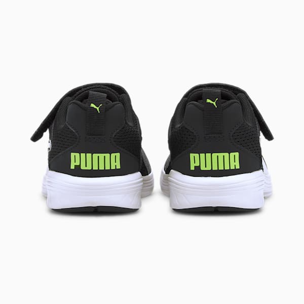 Rupture NRGY Kids' Shoes, Puma Black-Puma White-Sharp Green