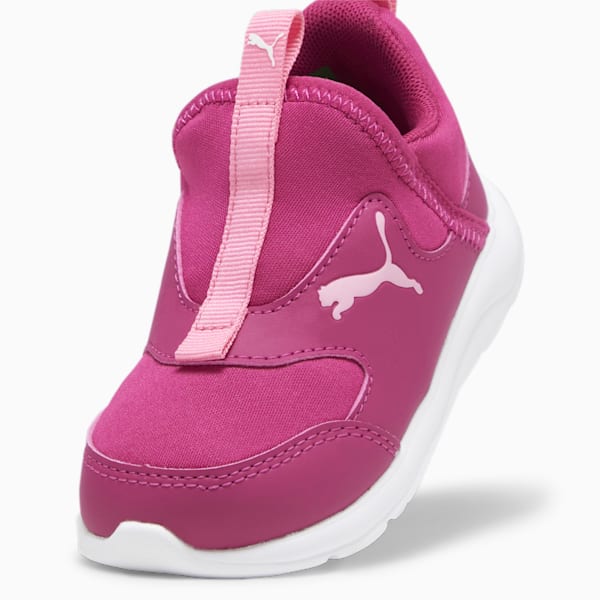 Fun Racer Slip-On Toddler Sneakers, Pinktastic-Strawberry Burst, extralarge-IND