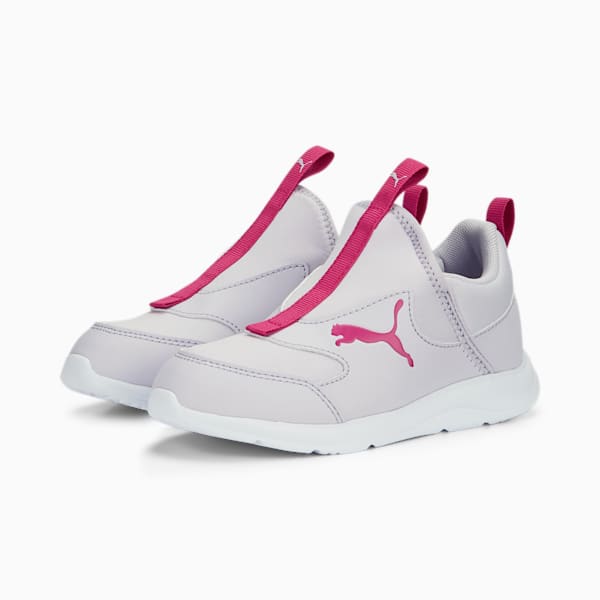 Fun Racer Slip On Kids' Sneakers, Spring Lavender-Orchid Shadow, extralarge-IND