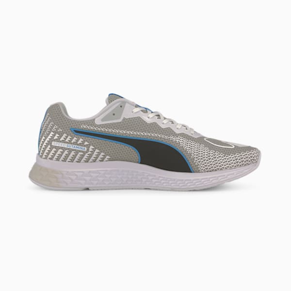 SPEED SUTAMINA 2 Men's Running Shoes, Puma White-Nrgy Blue, extralarge