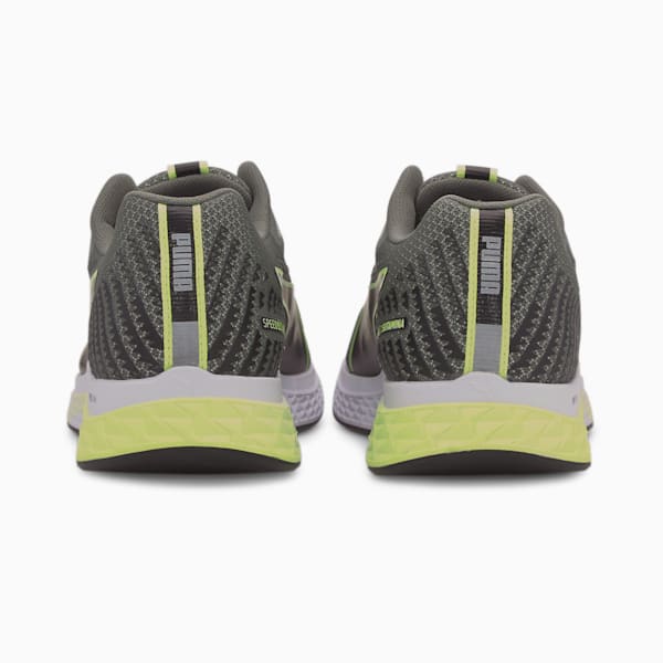 SPEED Sutamina 2 Men's Running Shoes, Ultra Gray-Puma Black-Fizzy Yellow, extralarge-AUS