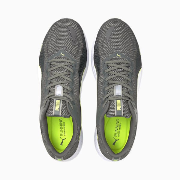 SPEED Sutamina 2 Men's Running Shoes, CASTLEROCK-Yellow Alert