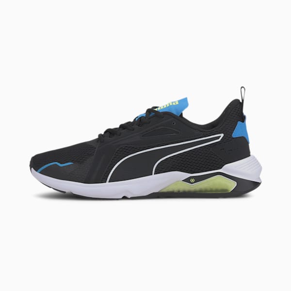 LQDCELL Method Men's Training Shoes, Puma Black-Nrgy Blue-Fizzy Yellow, extralarge