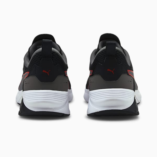 LQDCELL Method Men's Training Shoes, Puma Black-CASTLEROCK-Poppy Red, extralarge