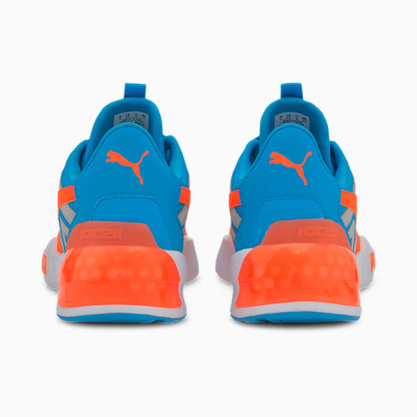 CELL Pharos Neon Men's Training Shoes, Nrgy Blue-Gray Violet-Orange, extralarge