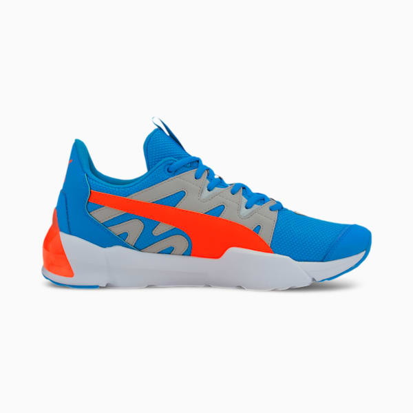 CELL Pharos Neon Men's Training Shoes, Nrgy Blue-Gray Violet-Ultra Orange, extralarge