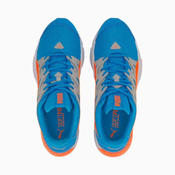 CELL Pharos Neon Men's Training Shoes, Nrgy Blue-Gray Violet-Orange, extralarge