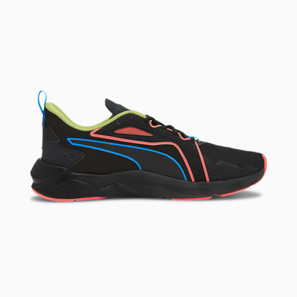 PUMA x FIRST MILE LQDCELL Method Xtreme Men's Training Shoes, Black-Orange-Yellow, extralarge