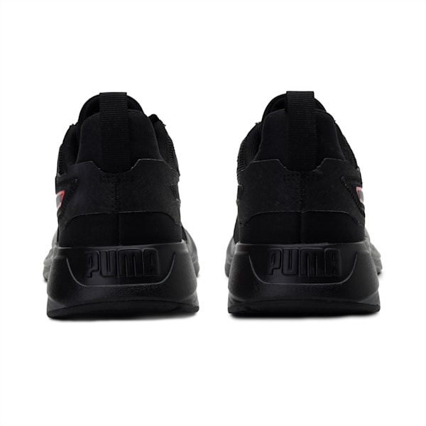 Disperse XT Men's Training Shoes, Puma Black-Poppy Red-CASTLEROCK, extralarge-IND