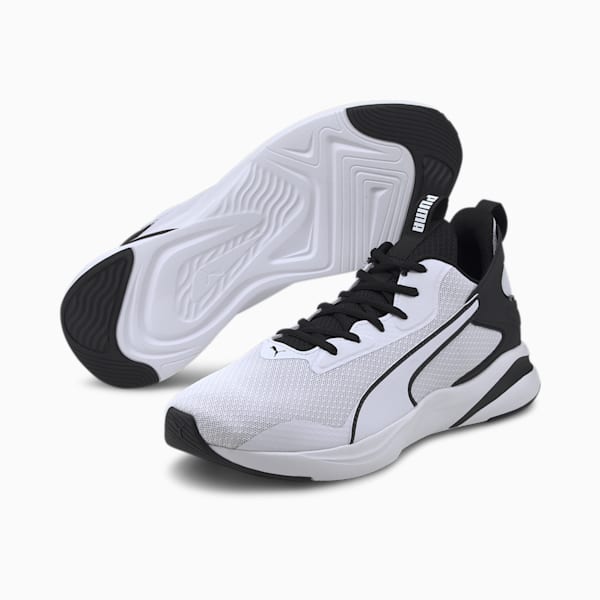 SoftRide Rift Men's Running Shoes, Puma White-Puma Black, extralarge