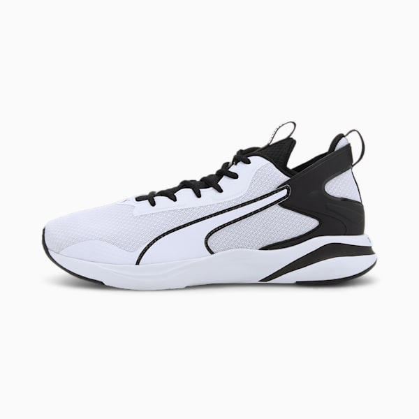SoftRide Rift Men's Running Shoes, Puma White-Puma Black, extralarge