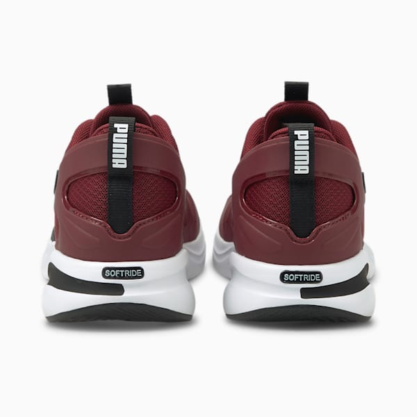 SOFTRIDE Rift Men's Running Shoes, Zinfandel-Puma Black-Puma White, extralarge