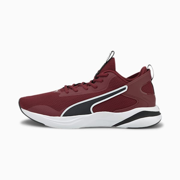 SOFTRIDE Rift Men's Running Shoes, Zinfandel-Puma Black-Puma White, extralarge