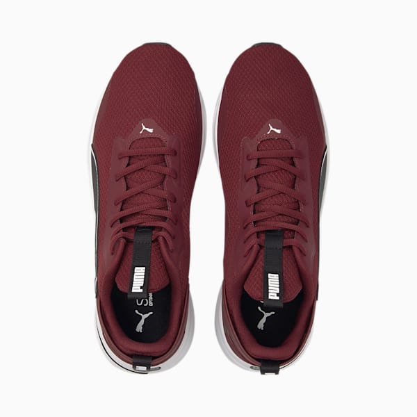 SOFTRIDE Rift Men's Running Shoes, Zinfandel-Puma Black-Puma White, extralarge