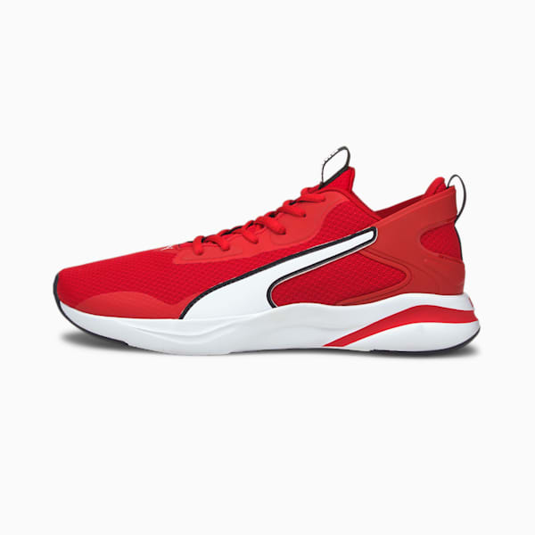 SoftRide Rift Men's Running Shoes, High Risk Red-Puma White-Puma Black, extralarge