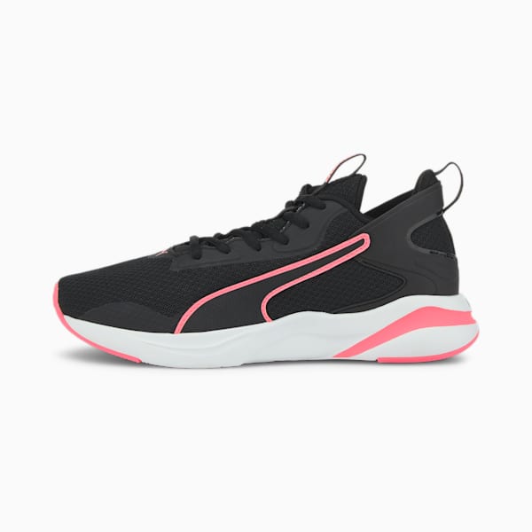 SOFTRIDE Rift Women's Walking Shoes, Puma Black-Luminous Peach, extralarge-IND