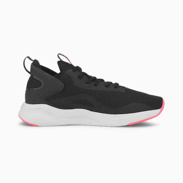 SOFTRIDE Rift Women's Walking Shoes, Puma Black-Luminous Peach, extralarge-IND