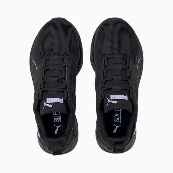 Disperse XT Women's Training Shoes, Puma Black-Light Lavender, extralarge-IND